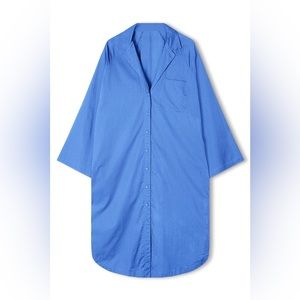 Zulu & Zephyr Signature Blue Shirt Dress